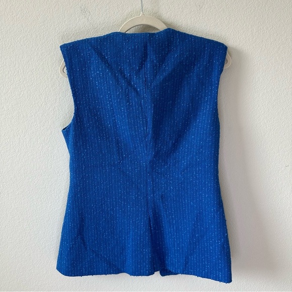 NWT VERONICA BEARD TAMARA VEST blue COBALT SZ
US 8 - Picture 8 of 11